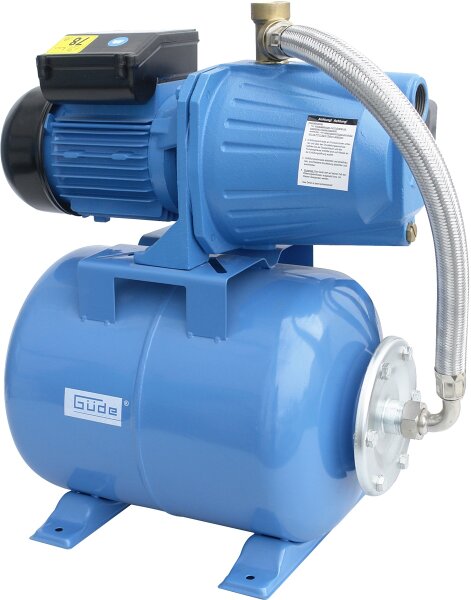 GÜDE Hauswasserwerk MWW 1300 G Pumpe Bewässerung 1300W 24l Kessel 4000l/h