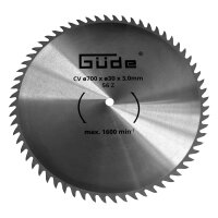 GÜDE Brennholzsägeblatt CV 700 x 30 mm...