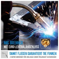 GÜDE Uni-Mig 165 SYN Universal Schweißgerät Fülldrahtschweißer Schweißer 160A