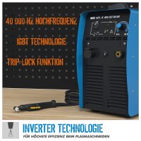 GÜDE Plasmaschneider Plasma Cutter Plasmaschneidgerät GPS-K AIR CUT 40 AK