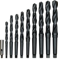 GÜDE HSS Bohrer Set Bohrersatz MK2 MK3 10-tlg, mit...