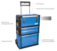 GÜDE Werkzeugtrolley GWZT 2/1 3-teilig...