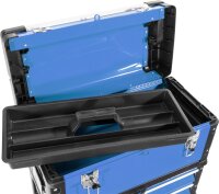 GÜDE Werkzeugtrolley GWZT 2/1 3-teilig Werkzeugkoffer mit Schubladen unbestückt