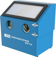GÜDE Sandstrahlkabine GSK110 Sandstrahlen Schutzkabine 110 Liter mit Beleuchtung