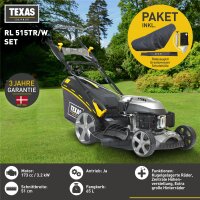 TEXAS Profi Benzin Rasenmäher Motormäher 51cm...