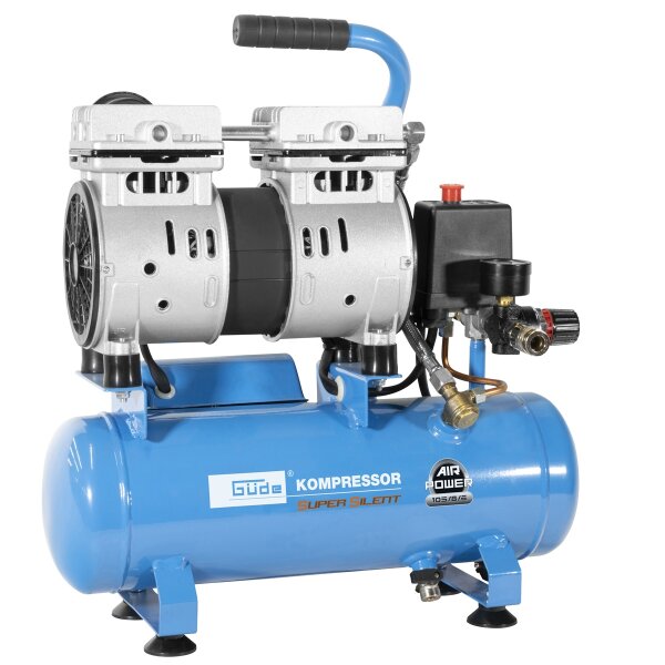 GÜDE Kompressor Druckluftkompressor Luftkompressor Airpower 105/8/6 SILENT