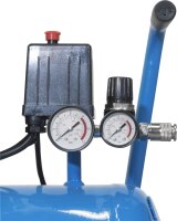 GÜDE Doppelzylinder Silent Kompressor 150/8/24 Leistung150l ölfrei 8bar 750W 24l