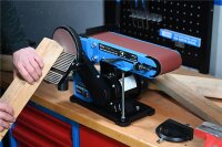 GÜDE Bandschleifer Tellerschleifer GBTS 400 Schleifmaschine Schleifer 350 Watt