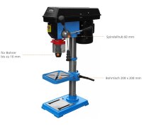 GÜDE Tischbohrmaschine Ständerbohrmaschine...