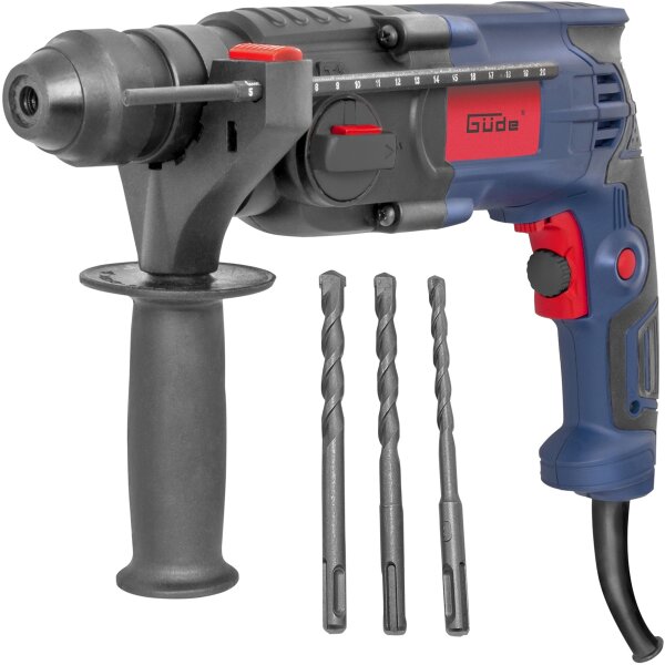 GÜDE Bohrhammer BH 20 E Bohrmaschine Schlagbohrer Bohrer 650 Watt SDS plus