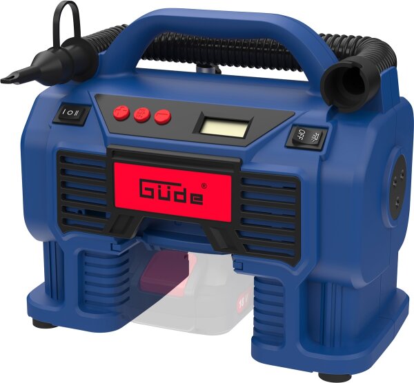 GÜDE Akku Kompressor Druckluftkompressor Akkuluftpumpe K 18-0 ohne Akku
