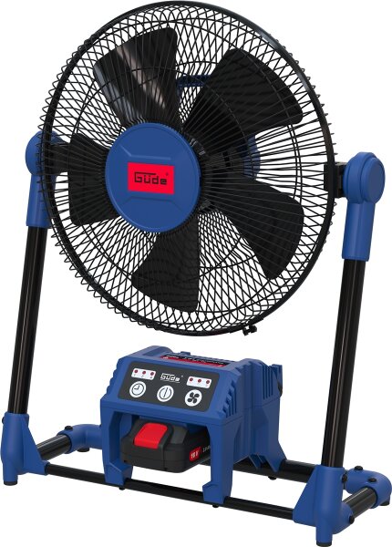 GÜDE Akku Ventilator Akkulüfter Lüfter Akkuventilator V 18-201-05 inkl 2Ah Akku