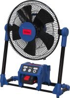 GÜDE Akku Ventilator Akkulüfter Lüfter Akkuventilator V 18-201-05 inkl 2Ah Akku