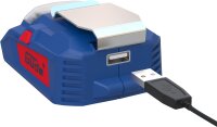 GÜDE Akku USB-Adapter und Licht Powerbank Powerbankadapter UAL 18-0 ohne Akku