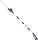 GÜDE Akku Teleskop Heckenschere Hochheckenschere 43 cm HST 18-201-05 inkl Akku