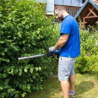 GÜDE Akku Heckenschere Strauchschere 51 cm Schnittlänge HS 18-201-05 inkl Akku