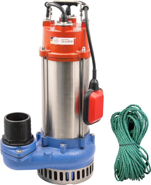 GÜDE Schmutzwassertauchpumpe Tauchpumpe Schmutzwasserpumpe PRO 2200 A 42000 l/h