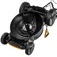 TEXAS Rasenmäher Alu Aluminium Gehäuse Benzin mit Antrieb WLA 5321TR/W 53cm