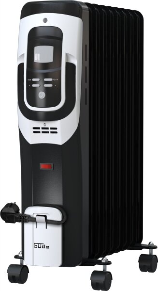 GÜDE Ölradiator 2000 Watt OR 2500-9 DT mobile Heizung Heizer LCD Display Timer