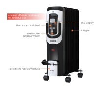 GÜDE Ölradiator 2000 Watt OR 2500-9 DT mobile...