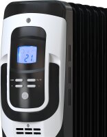 GÜDE Ölradiator 2000 Watt OR 2500-9 DT mobile Heizung Heizer LCD Display Timer