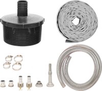 GÜDE Anschluss Set Schlauchset Saugkorb 7+3 m...