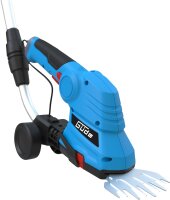 GÜDE Akku Grasschere mit Fahrwerk Rasenschere Heckenschere GPS 7.2V-1.5 LI-ION