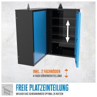 GÜDE Werkstatteinrichtung Wandschrank Eckschrank Werkzeugschrank GWES 2TE