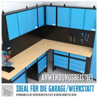 GÜDE Werkstatteinrichtung Wandschrank Eckschrank Werkzeugschrank GWES 2TE