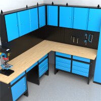 GÜDE Werkstatteinrichtung Set Wandschrank Eckschrank Werkzeugschrank 3-teilig