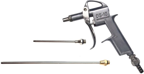 GÜDE Druckluft Ausblaspistole Pistole Blaspistole Druckluftpistole 3-teilig