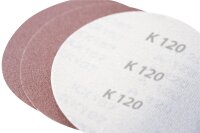 GÜDE Schleifpapier Set 13 Stk 150mm Schleifscheiben Tellerschleifer Klettadapter