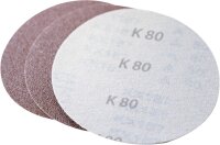 GÜDE Schleifpapier Set 13 Stk 150mm Schleifscheiben Tellerschleifer Klettadapter