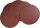 GÜDE Schleifpapier Set 5 Stk K60 230mm Schleifscheiben Tellerschleifer Klett