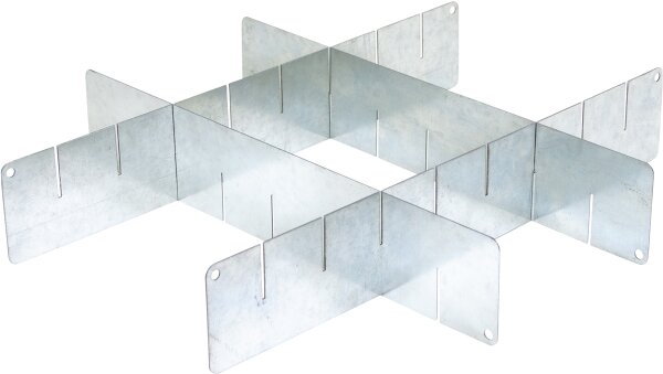 GÜDE Schubladenteiler passend zu Werkbank GW 440x400x115 mm