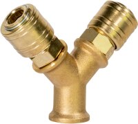 GÜDE Druckluft Verteiler 3/8 Innengewinde 2...