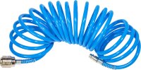 GÜDE Druckluftschlauch Druckschlauch 6mm 10m Spiralschlauch 11bar Arbeitsdruck