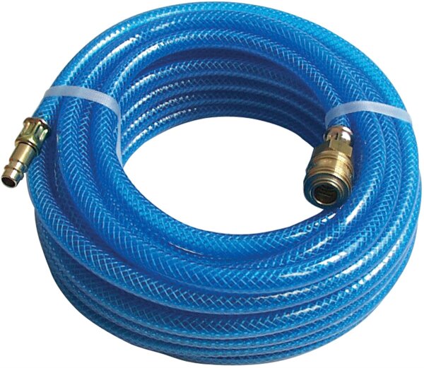 GÜDE Druckluftschlauch Druckschlauch 6mm 10m Gewebeschlauch 20bar Arbeitsdruck