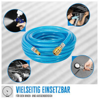GÜDE Druckluftschlauch Druckschlauch 13mm 10m Gewebeschlauch 15bar Arbeitsdruck