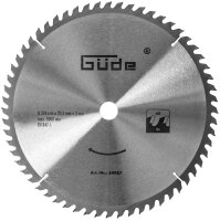 GÜDE Holzsägeblatt HM 305x25,4 mm - 60...