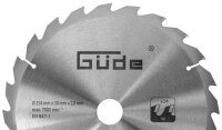 GÜDE Holzsägeblatt HM 254x30 mm - 24 Zähne...