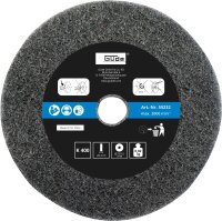 GÜDE Schleifscheibe Set Ersatzscheibe 75x10x20mm K120/400 für Schleifer GDS75