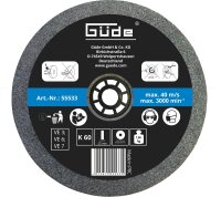 GÜDE Schleifscheibe Ersatzscheibe 200x25x32mm K60...