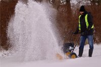 TEXAS Kehrmaschine Benzin Motorbesen Schneefräse Handy Sweep 650TG 212ccm 5,7PS