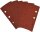 GÜDE Schleifpapier Set 6 Stk 93x187mm Schleifscheiben für Flächenschleifer Klett