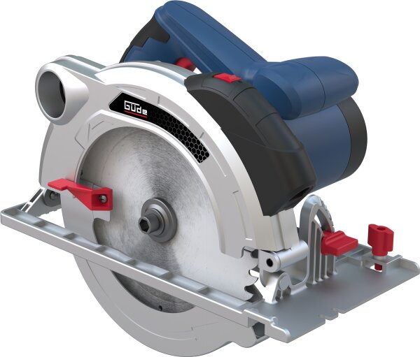 GÜDE Handkreissäge HKS 65-1500 L mit Laser und Softgrip für präzises Arbeiten