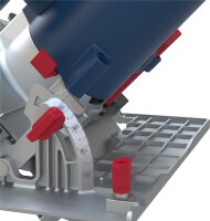 GÜDE Handkreissäge HKS 65-1500 L mit Laser und Softgrip für präzises Arbeiten