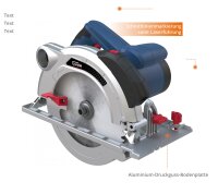 GÜDE Handkreissäge HKS 65-1500 L mit Laser und Softgrip für präzises Arbeiten