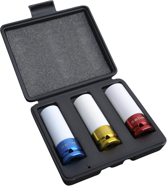 GÜDE Stecknüsse 3-tlg. 1/2 Schlagnüsse 85mm 3 teilig