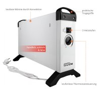 GÜDE GKH 2000 Konvektionsheizgerät Heizlüfter Heizer 2000 Watt Elektroheizer